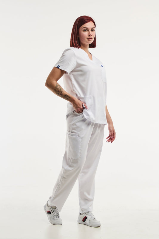 EMMA – Medizinisches Set – Damen – Weiß