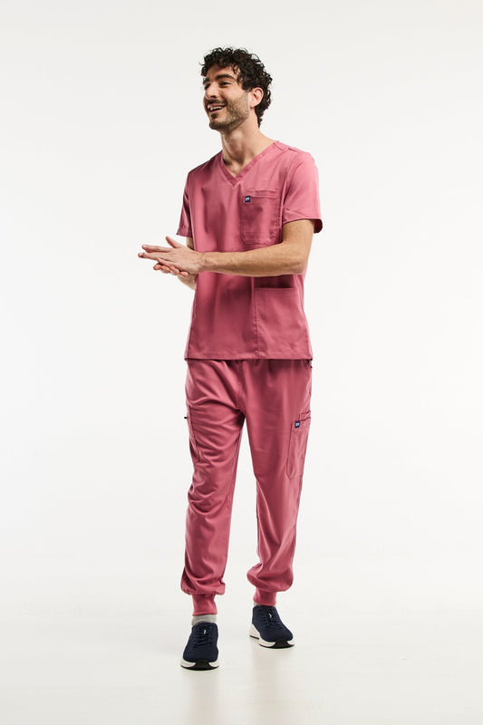 LUCA Jogger - Medizinische Kleidung - Herren - Rosa