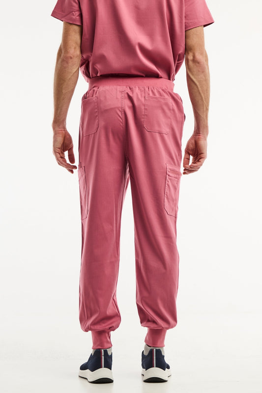 LUCA Jogger - Medizinische Hose - Herren - Rosa