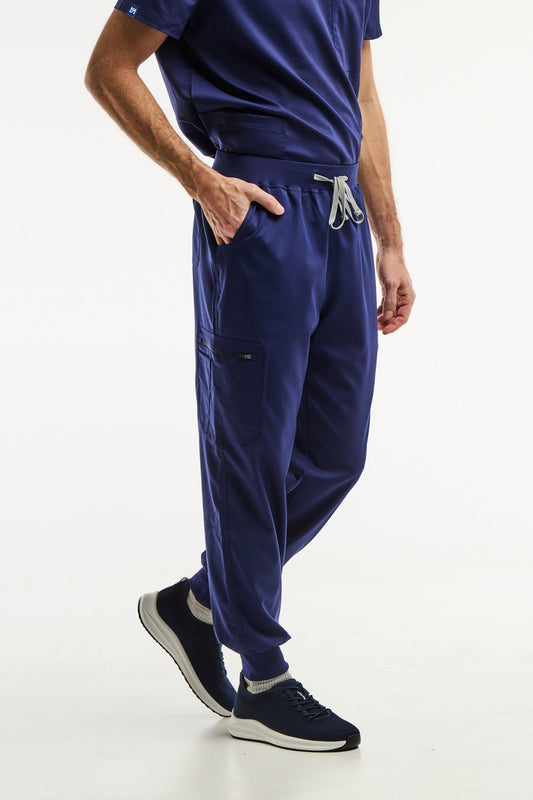 LUCA Jogger - Medizinische Hose - Herren - Marineblau