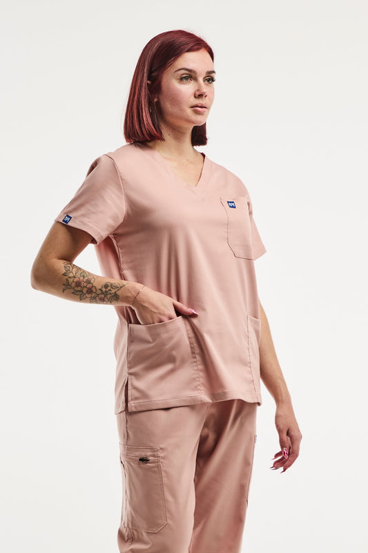 EMMA - Medizinische Tunika - Damen - Hellrosa