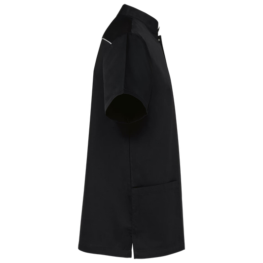 Oscar – Medizinische Bluse – Herren – Waschbar bei 60° – Schwarz