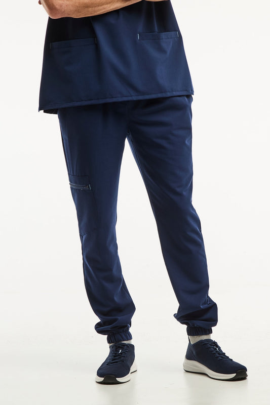 Medizinische Hose – Marineblau, Slimfit