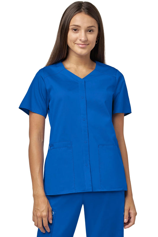 Classicfit - Medizinische Bluse - Damen - Königsblau