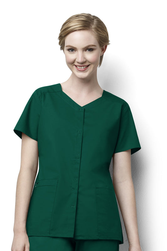 Classicfit - Medizinische Bluse - Damen - Grün