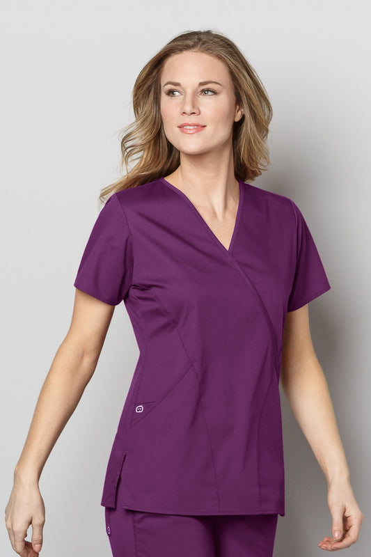 Classicfit - Medizinische Bluse - Damen - Malve