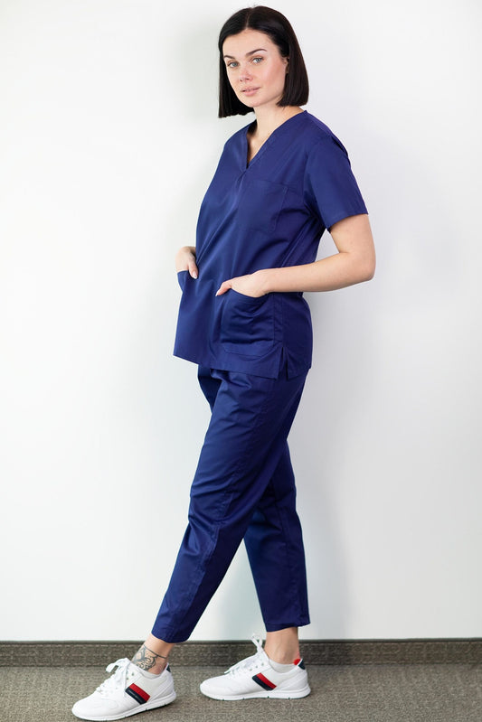 Basicfit - OP-Kleidung - Unisex - Marineblau