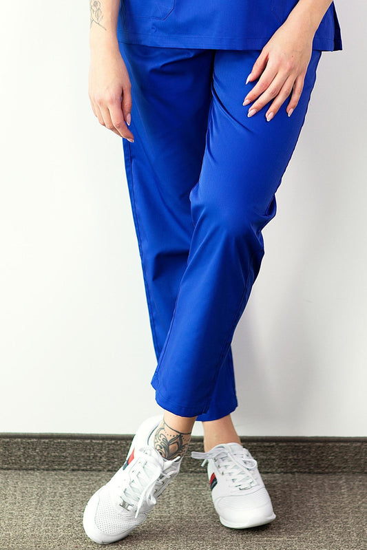 Basicfit - OP-Hose - Unisex - Royalblau