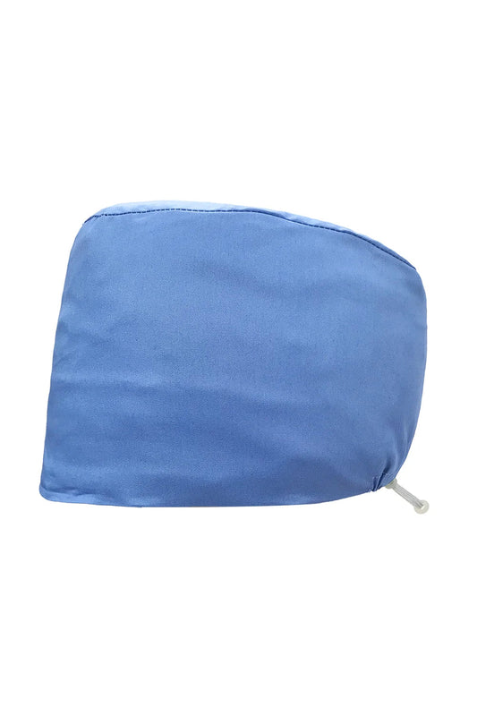 Chirurgen-Haube / OP-Haube - Hellblau - Lange Haare