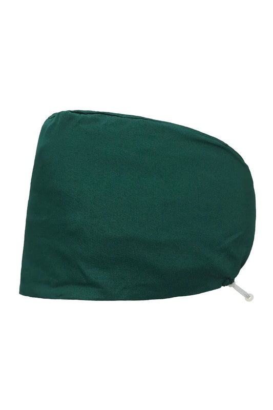 Chirurgen-Haube / OP-Haube - Grün - Lange Haare