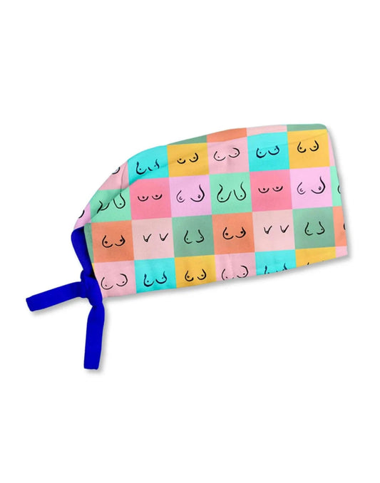 OP-Haube – Mit Schönheitschirurgie-Motiven