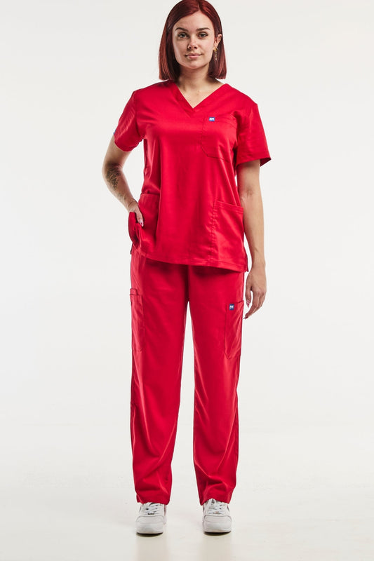 EMMA – Medizinisches Set – Damen – Rot