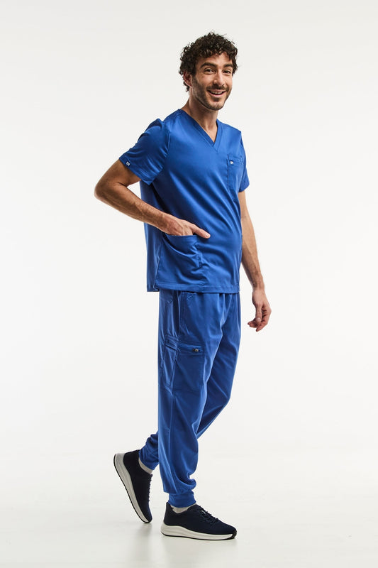 LUCA Jogger - Medizinische Kleidung - Herren - Königsblau