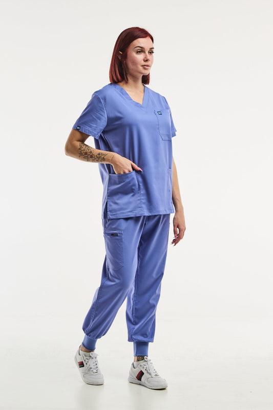 EMMA Jogger – Medizinisches Set – Damen – Blau