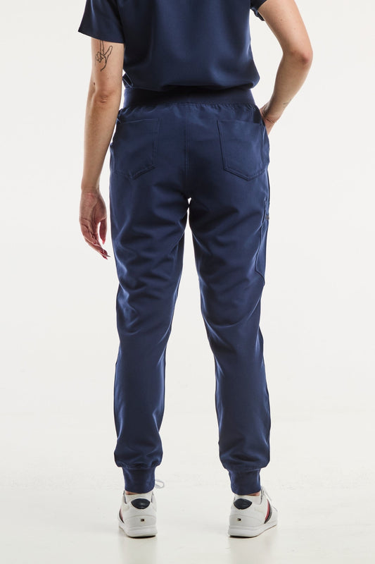 Paris - Medizinische Stretch-Hose - Damen - Marineblau