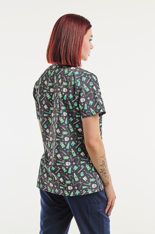 Medizinische Stretch-Tunika – Damen – Smile Care