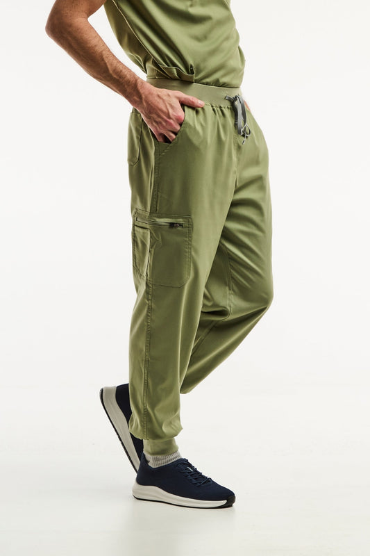 LUCA Jogger - Medizinische Hose - Herren - Oliv