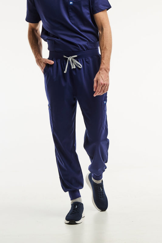 LUCA Jogger - Medizinische Hose - Herren - Marineblau