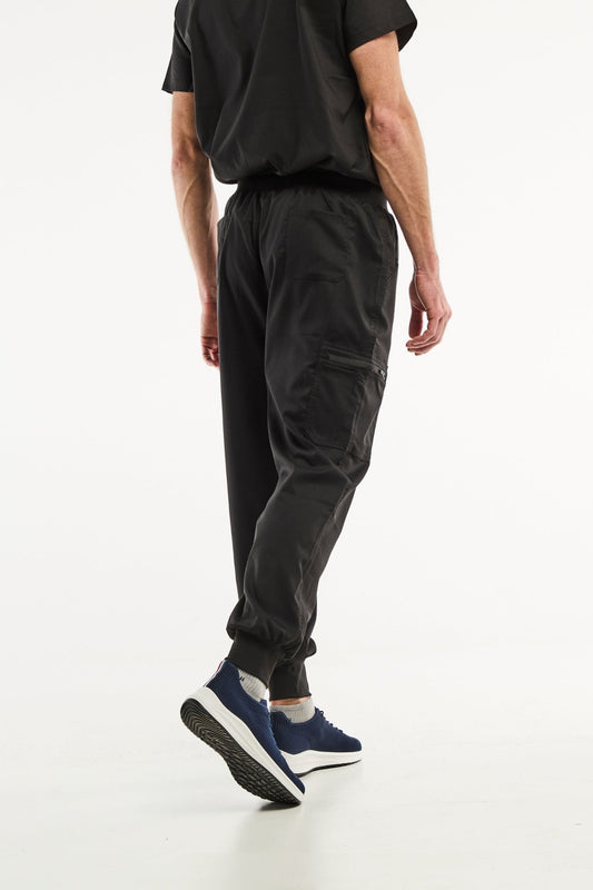 LUCA Jogger - Medizinische Hose - Herren - Schwarz
