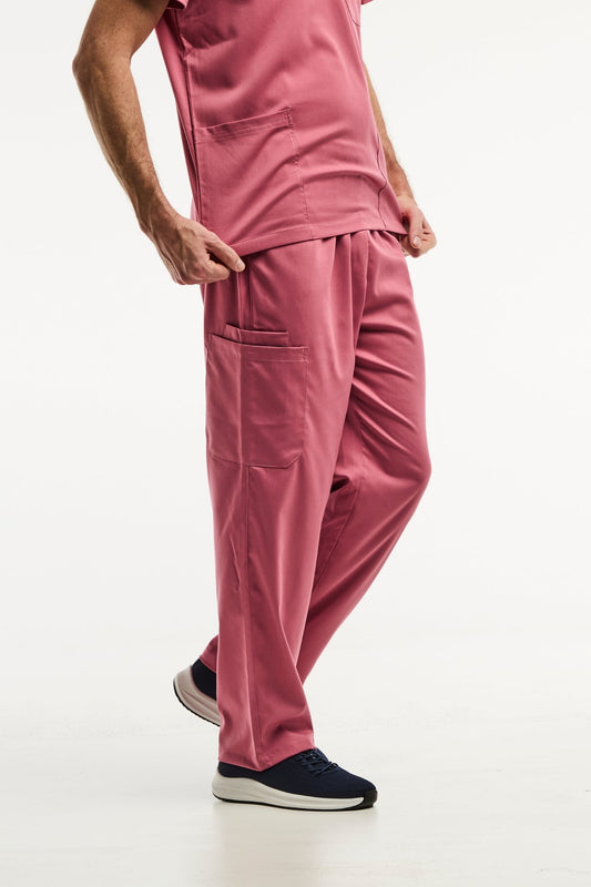 LUCA - Medizinische Hose - Herren - Rosa
