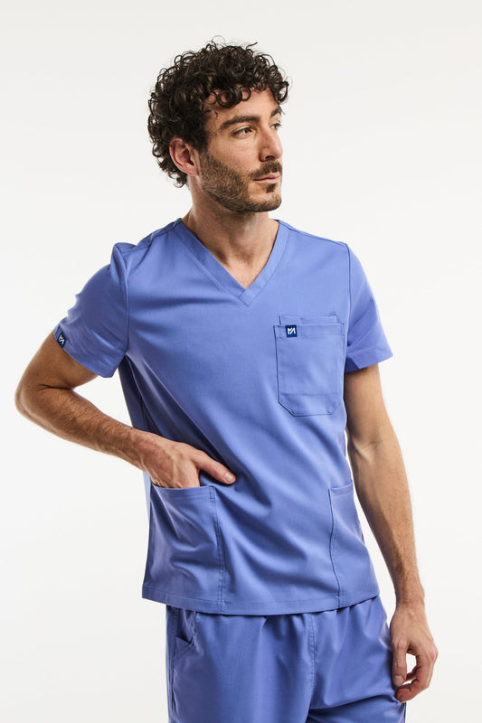 LUCA - Medizinische Tunika - Herren - Blau