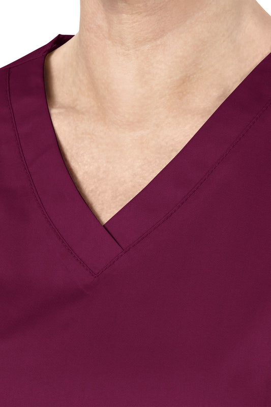 Wonderwork - Medizinische Bluse - Damen - Bordeaux