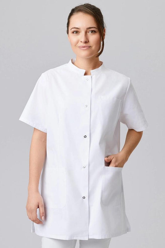 Medizinische Bluse – Damen – Weiß