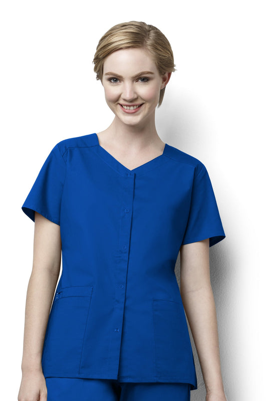 Classicfit - Medizinische Bluse - Damen - Königsblau