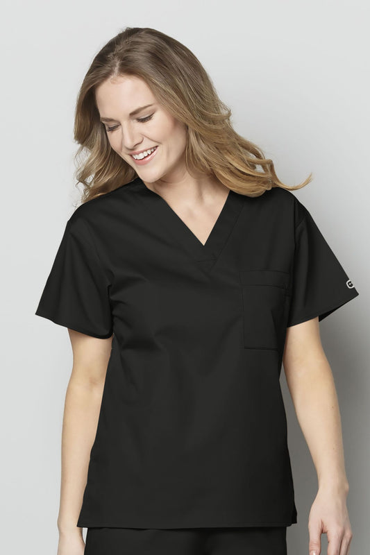 Wonderwork - Medizinische Bluse - Damen - Schwarz