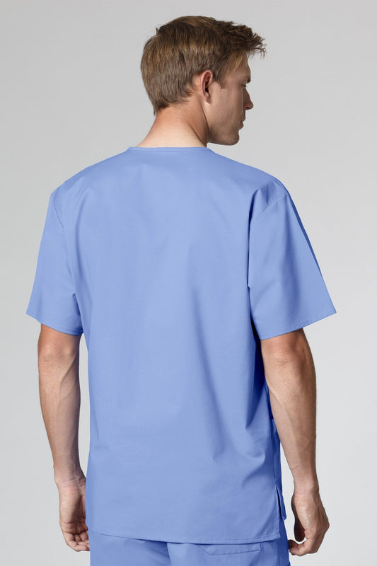 Wonderwork - Medizinische Bluse - Herren - Royalblau