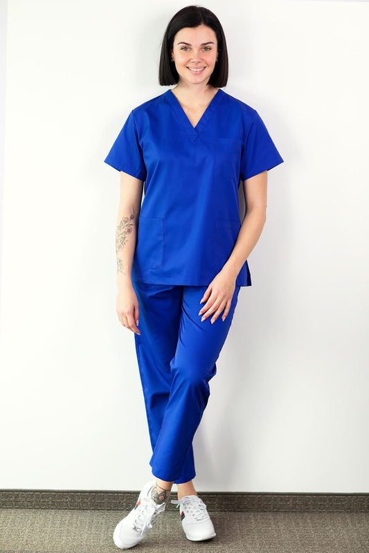 Basicfit - OP-Kleidung - Unisex - Royalblau