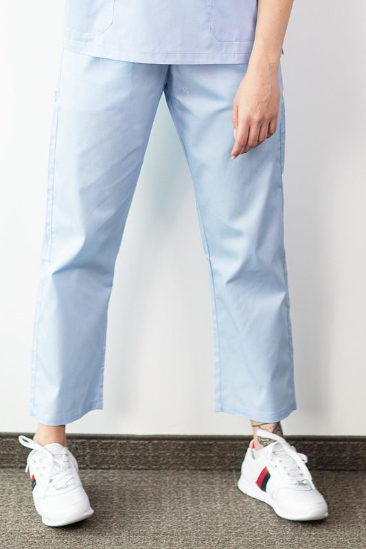 Basicfit - Medizinische Hose - Unisex - Himmelblau