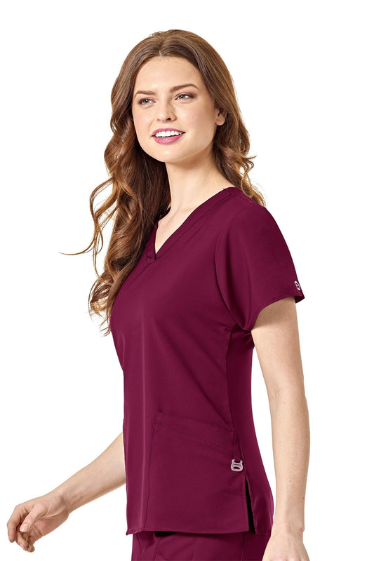 W123 - WonderWink - OP-Bekleidung - Damen - Bordeaux